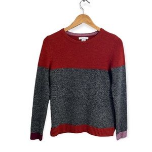 Tabitha Webb Lambswool Blend Colour Block Sweater